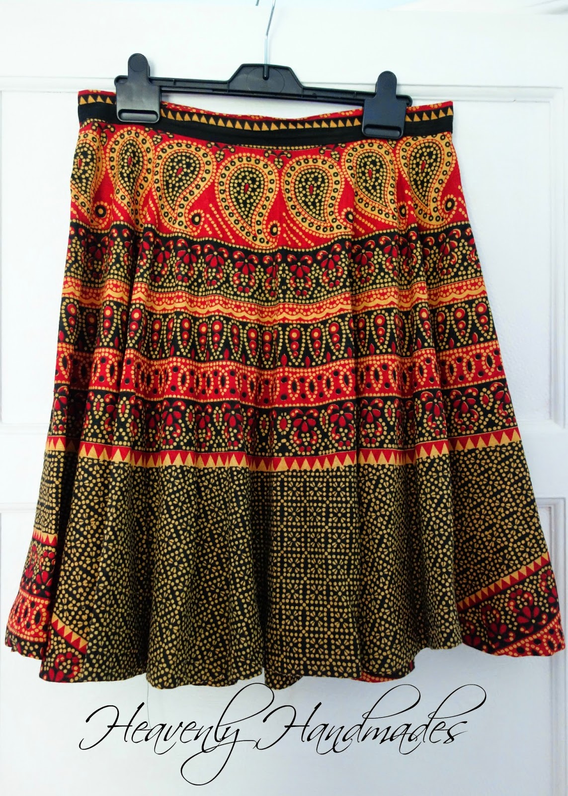 Panna Circle Print Skirt
