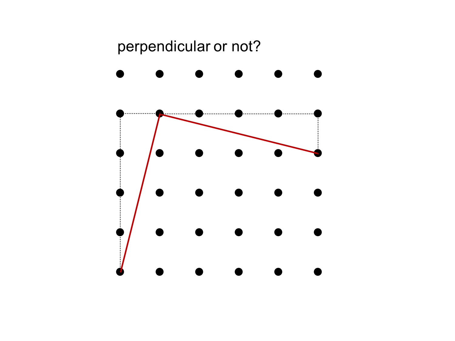 MEDIAN Don Steward mathematics teaching grid geometry perpendiculars