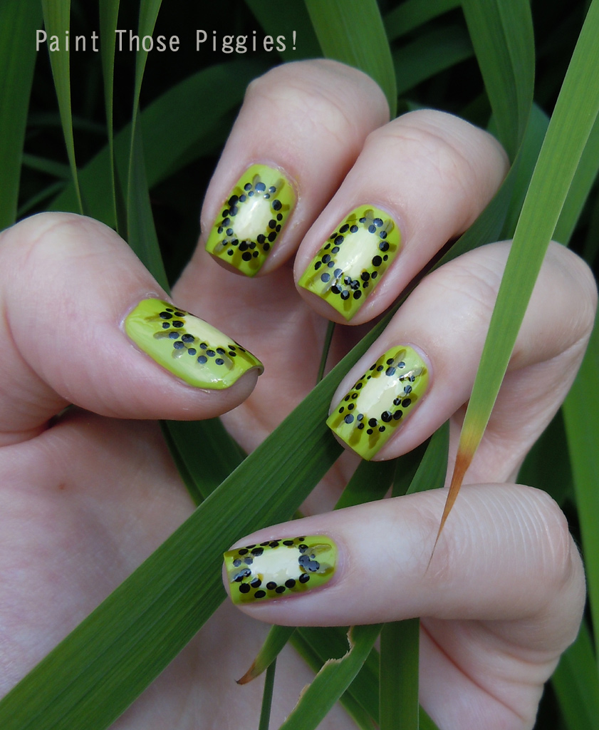 Paint Those Piggies! Kiwi Nails
