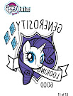 My Little Pony Tattoo Card 11 Series 5 Trading Card