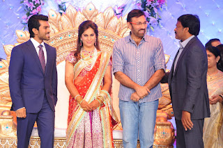 Ram Charan Wedding Reception Gallery