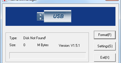 pny usb format tool