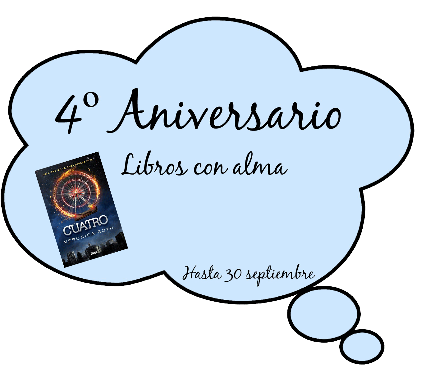 Sorteo 4º Aniversario - Libros con alma