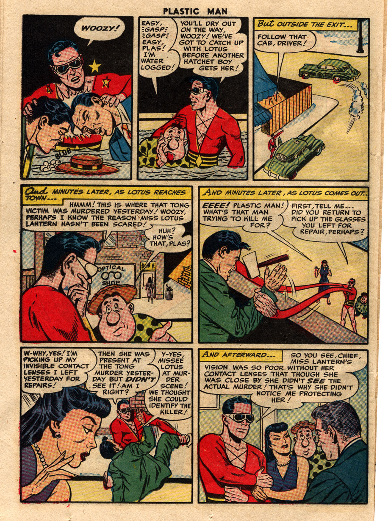 Read online Plastic Man (1943) comic -  Issue #45 - 24