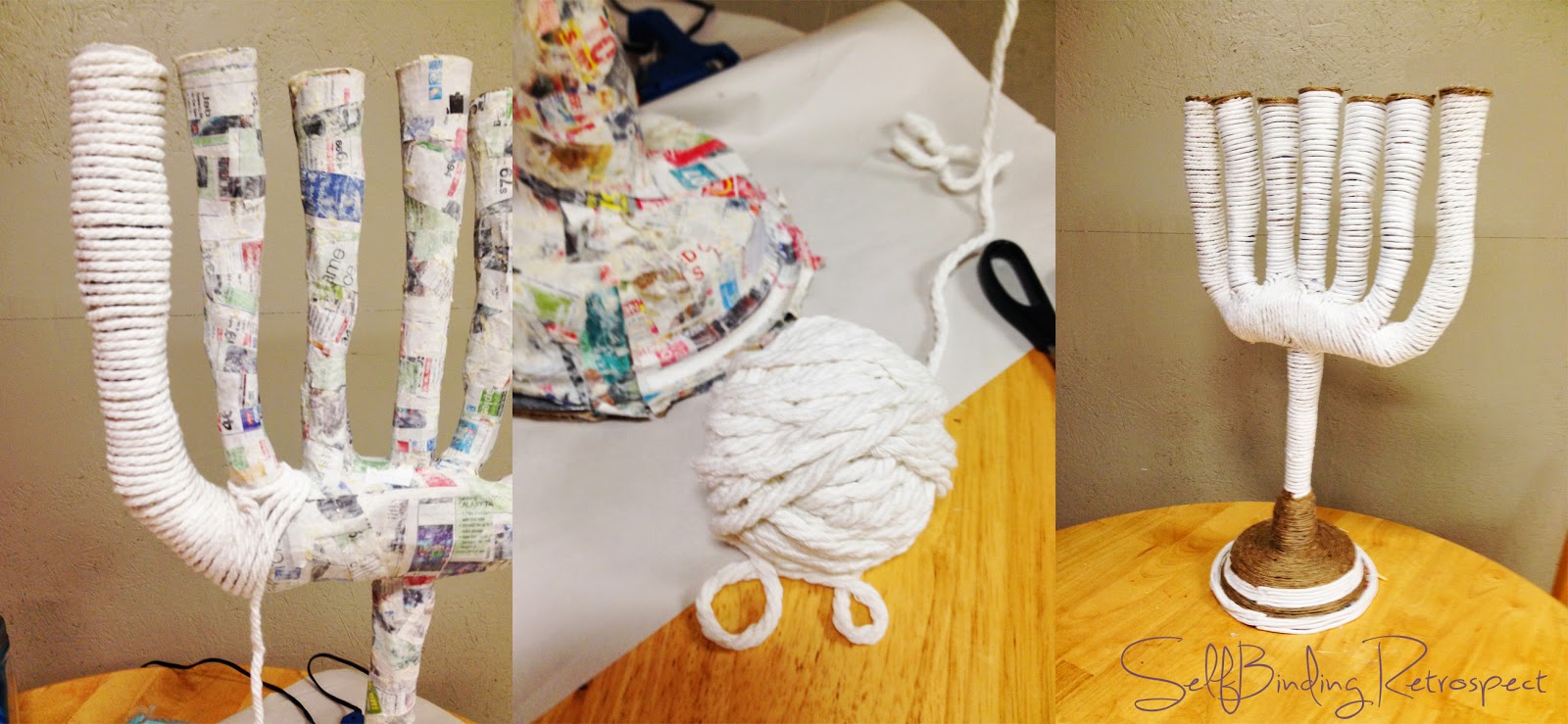 DIY Golden Lampstand Make It Monday Alanna Rusnak