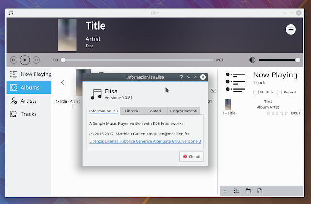 elisa music player