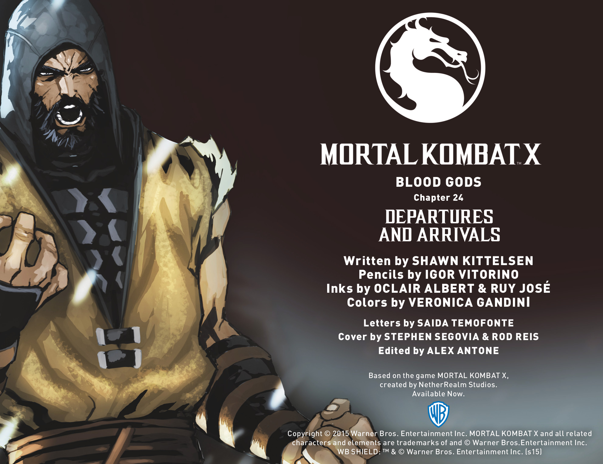 Read online Mortal Kombat X [I] comic -  Issue #24 - 3