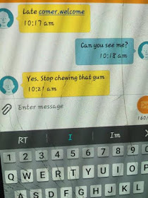 Hilarious!!!  Check Out Messages Two Mothers Sent To Their Daughters In Church