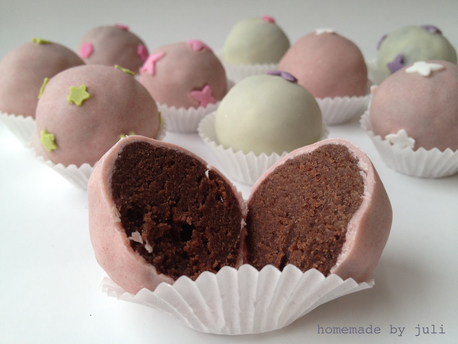HOMEMADE by Juli: Schoko Cake Pops