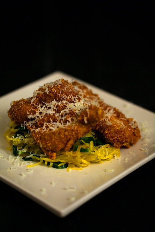 Kitoi's Ancestral Kitchen Pork rind crusted chicken thighs