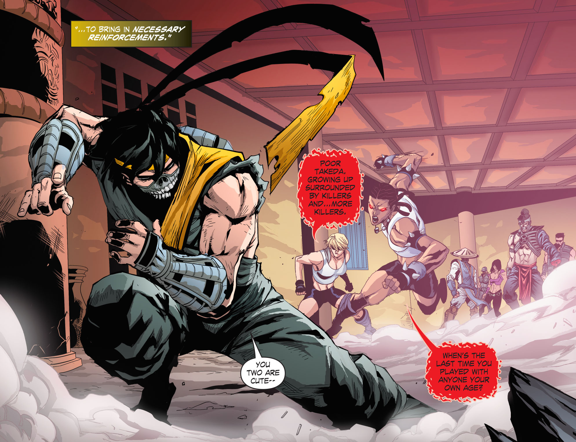 Read online Mortal Kombat X [I] comic -  Issue #31 - 10