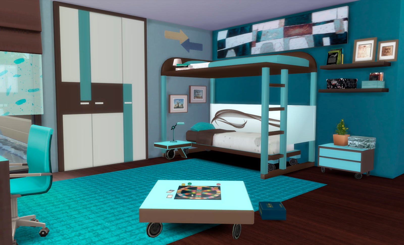 My Sims 4 Blog: Ivan Bedroom Set by PqSim4