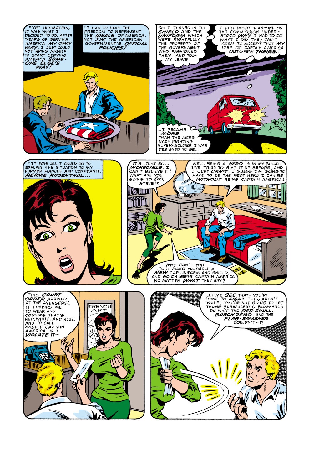 Captain America (1968) Issue #336 #265 - English 7