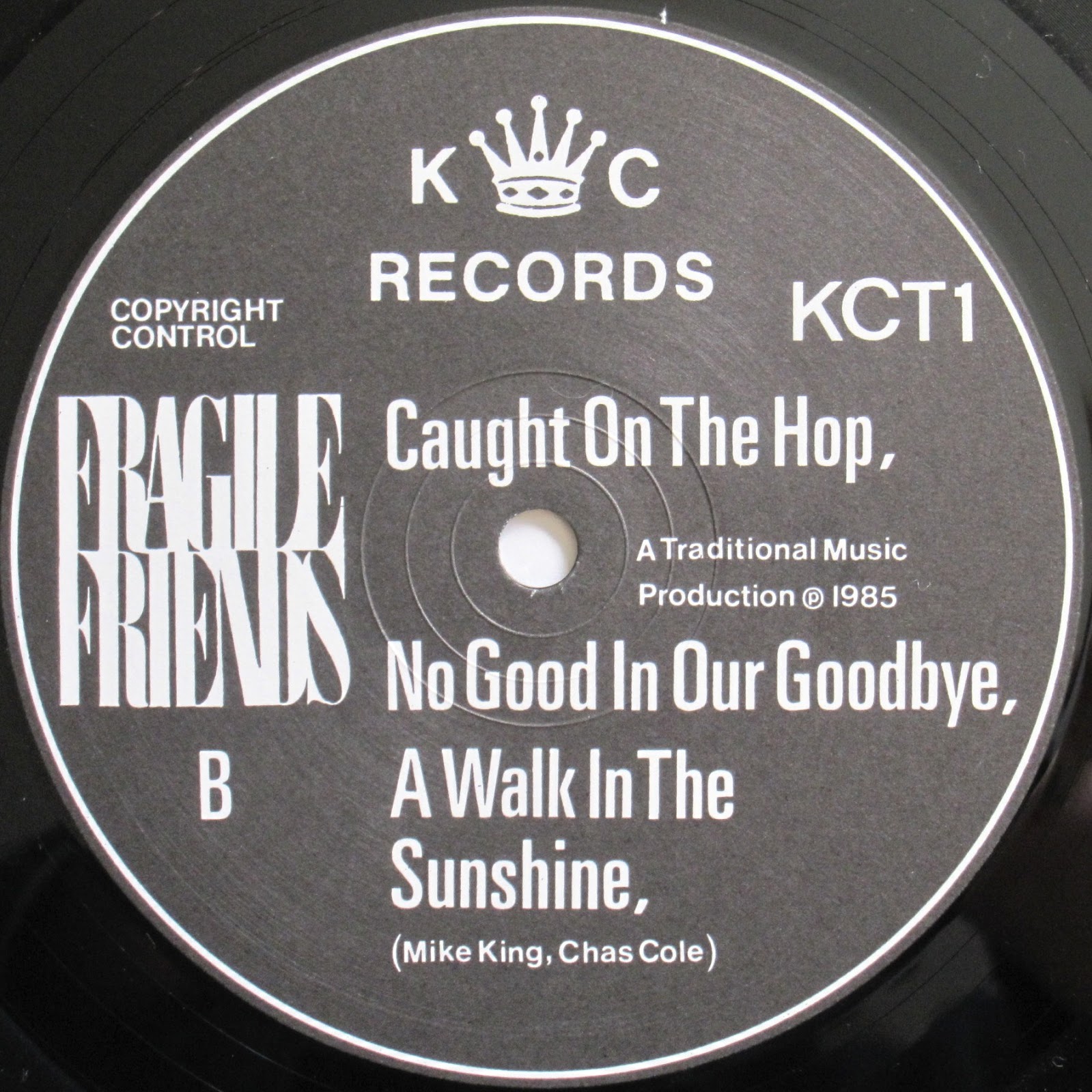 From A Northern Place Fragile Friends The Novelty Wears Off (12")