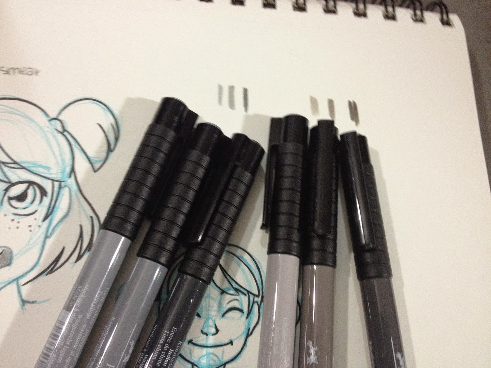 Art Supply Review: Six Shades of Grey