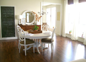 A dining room transformed