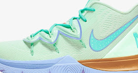 Sepatu Basket Model Nike Kyrie 5 Spongebob Nanas Untuk