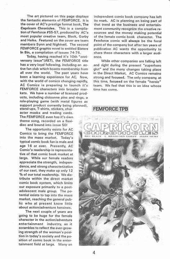 Read online Femforce: Timelines comic -  Issue #1 - 6