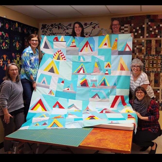 Calgary Modern Quilt Guild The Journey of a Quilt