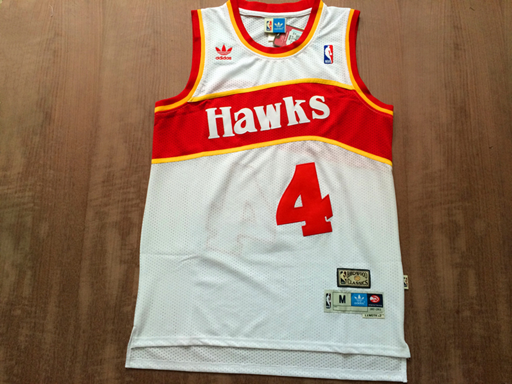 cheap sports jerseys wholesale Atlanta Hawks Throwback Jersey