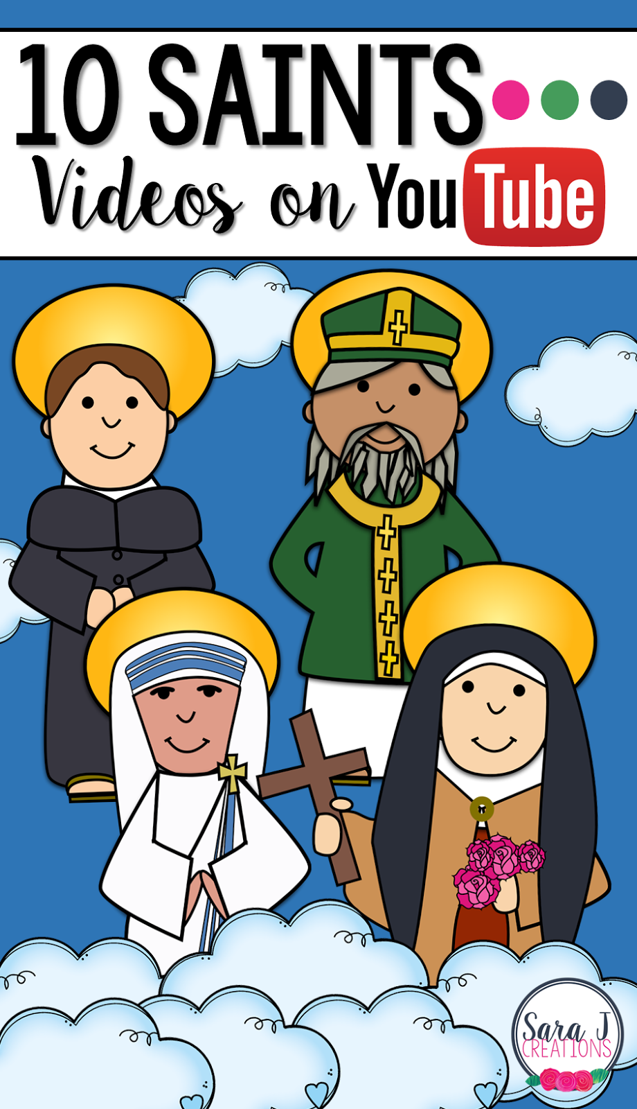 10 Catholic Saint videos that you can find easily on YouTube. Cute introduction to the Saints for kids.