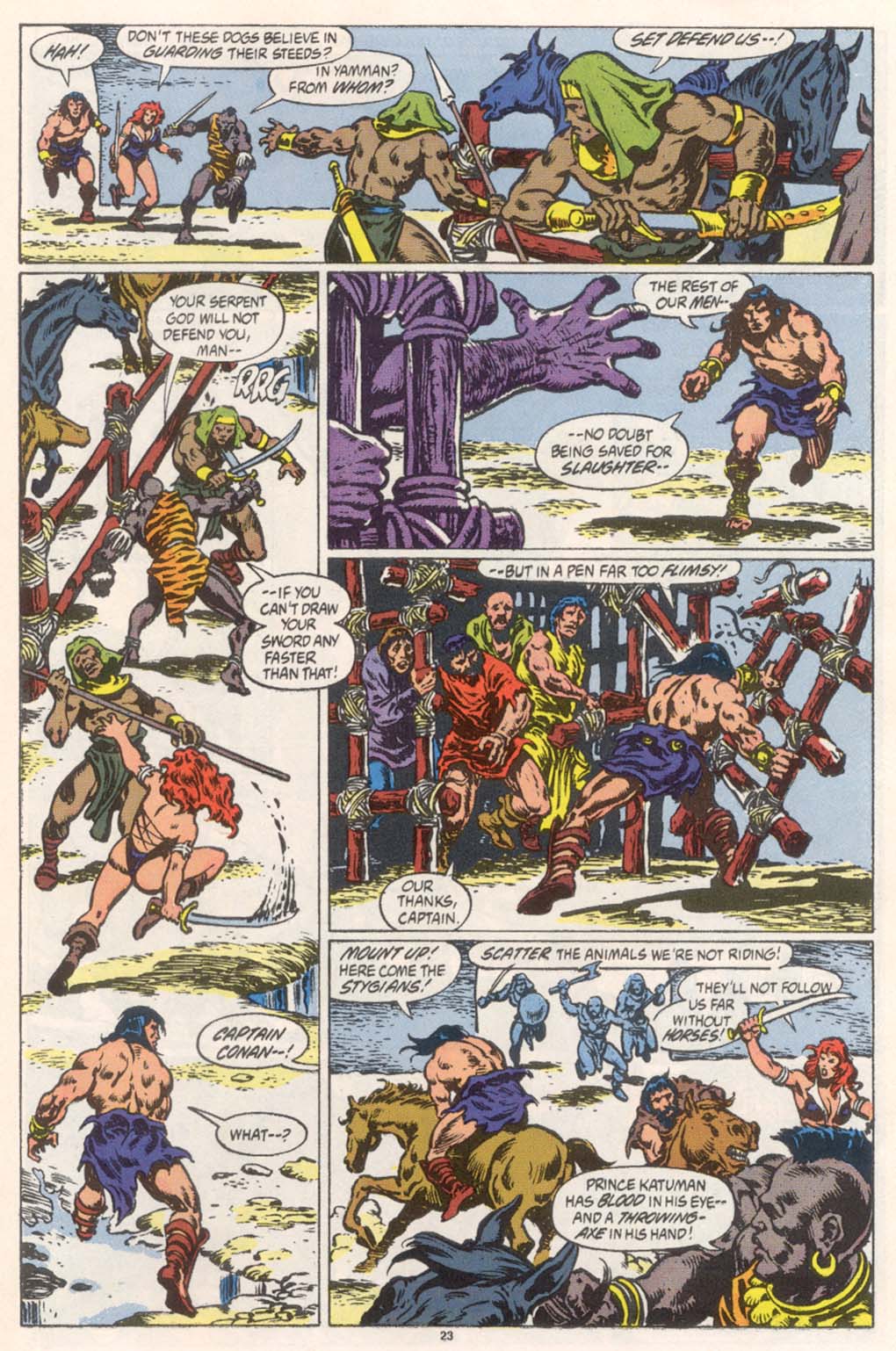 Read online Conan the Barbarian (1970) comic -  Issue #248 - 18