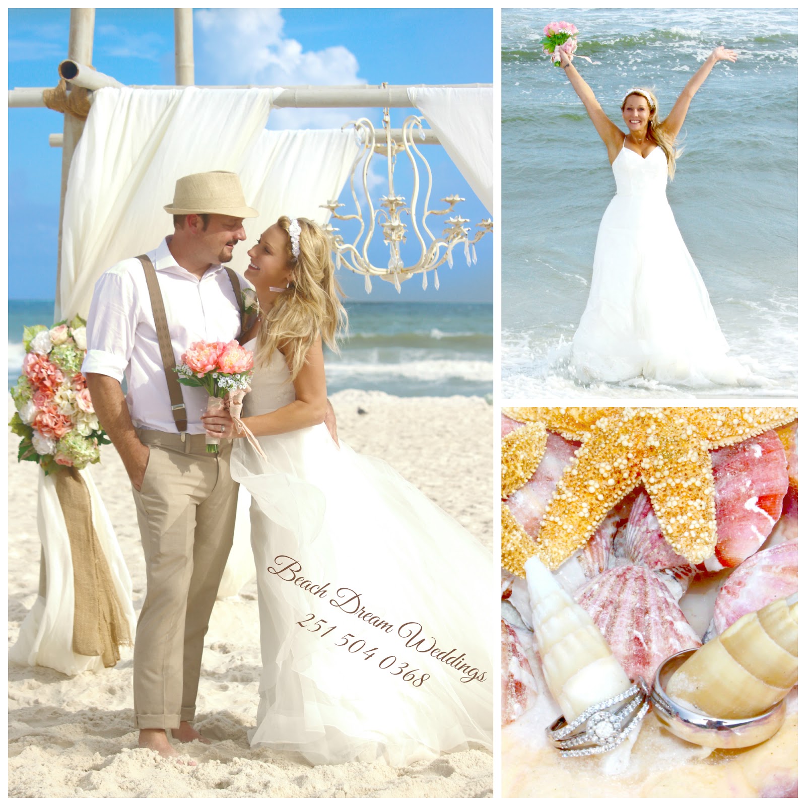 Beach Dream Weddings Llc 251 504 0368 John And Heather Tied The