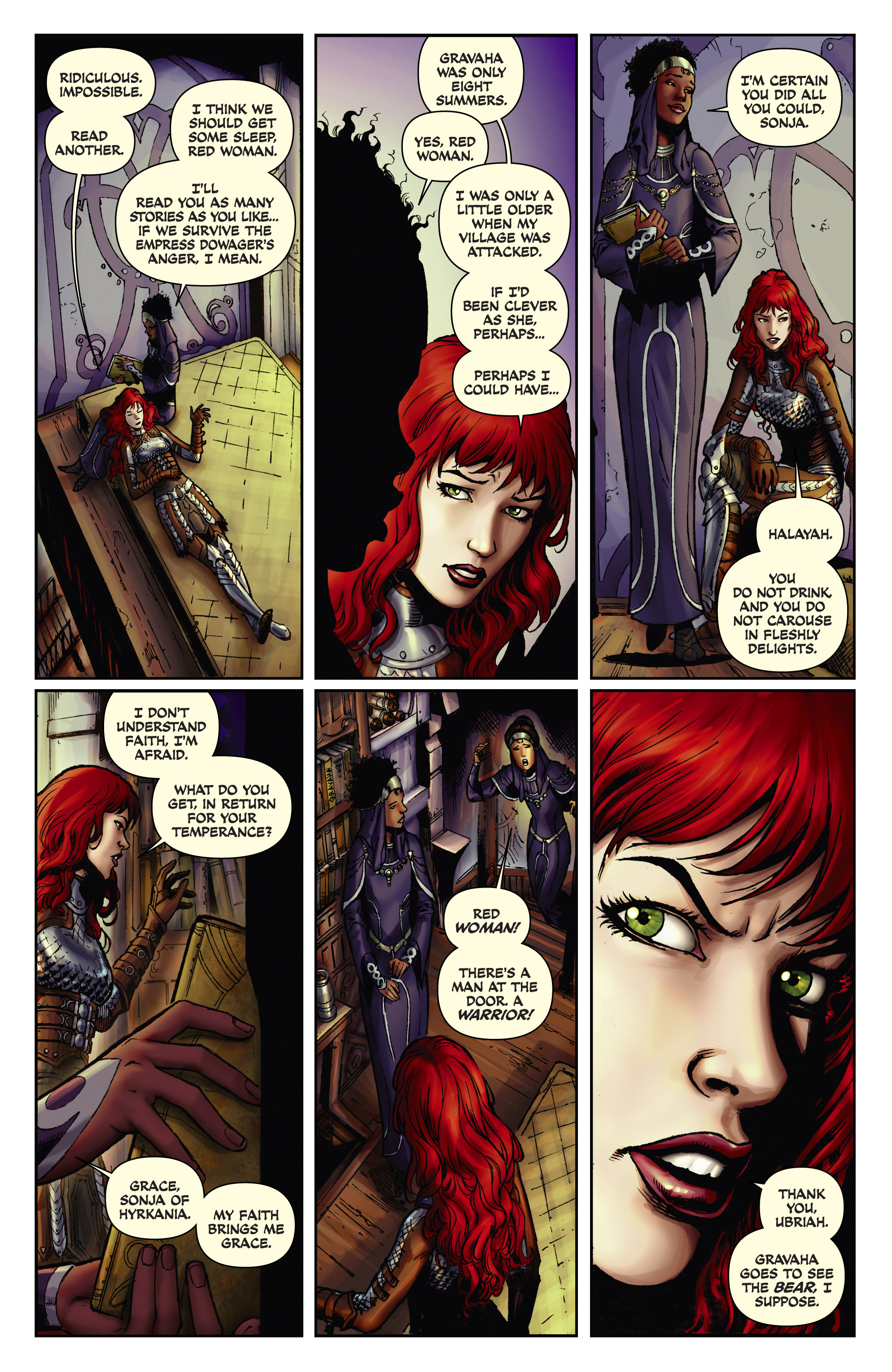 Read online Red Sonja (2013) comic -  Issue #18 - 7