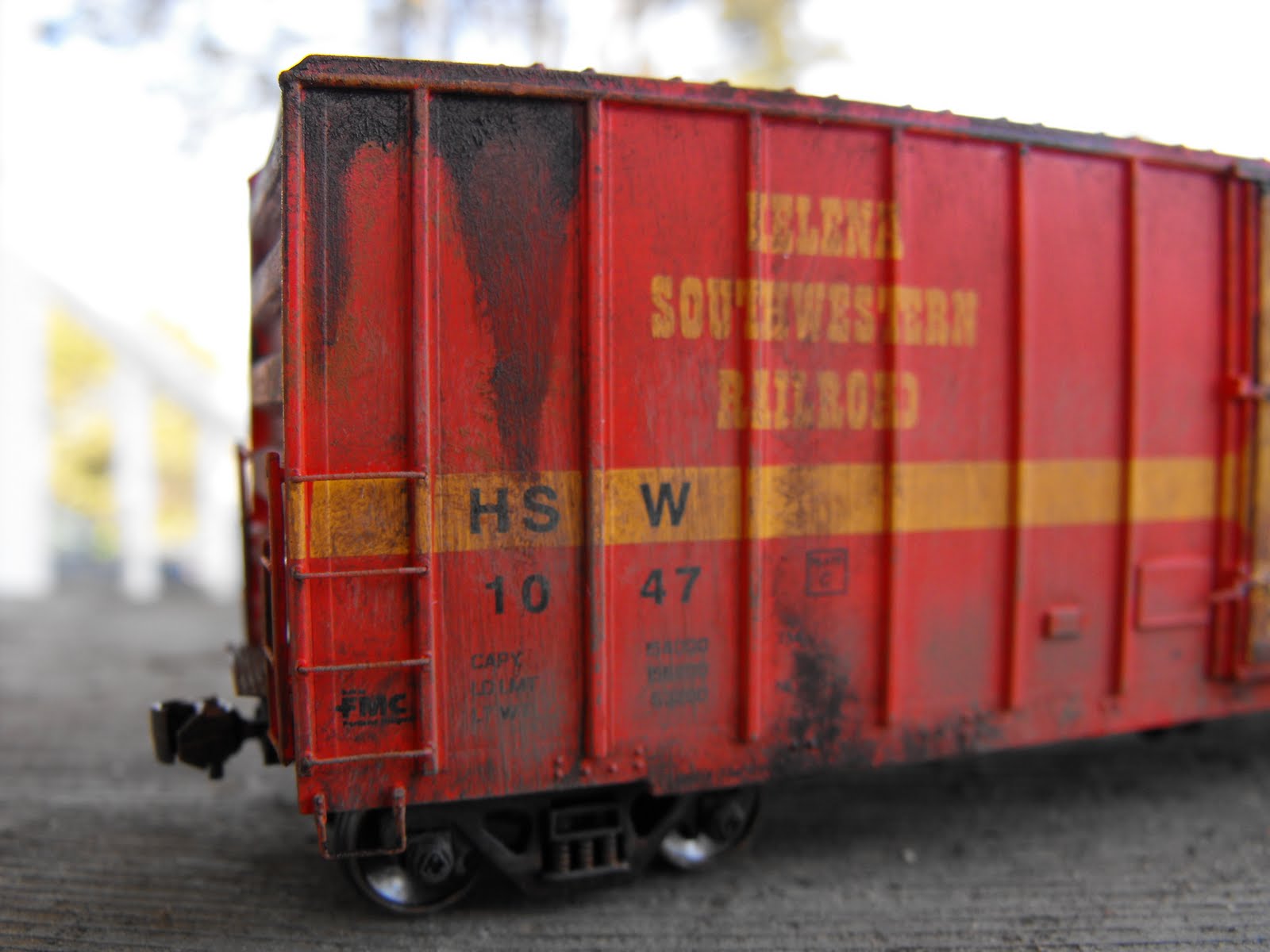 "Heavy Weather" HSW 1047 50' FMC Boxcar