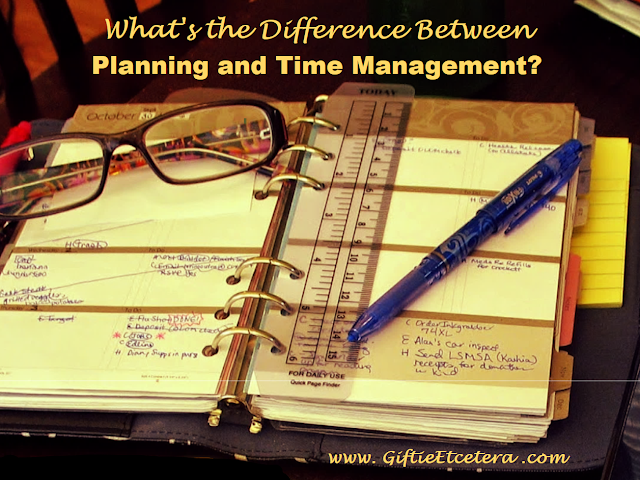 Time Management with a Planner