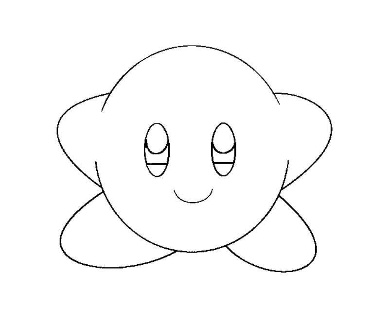 M/kirby Robot Coloring Pages Coloring Pages