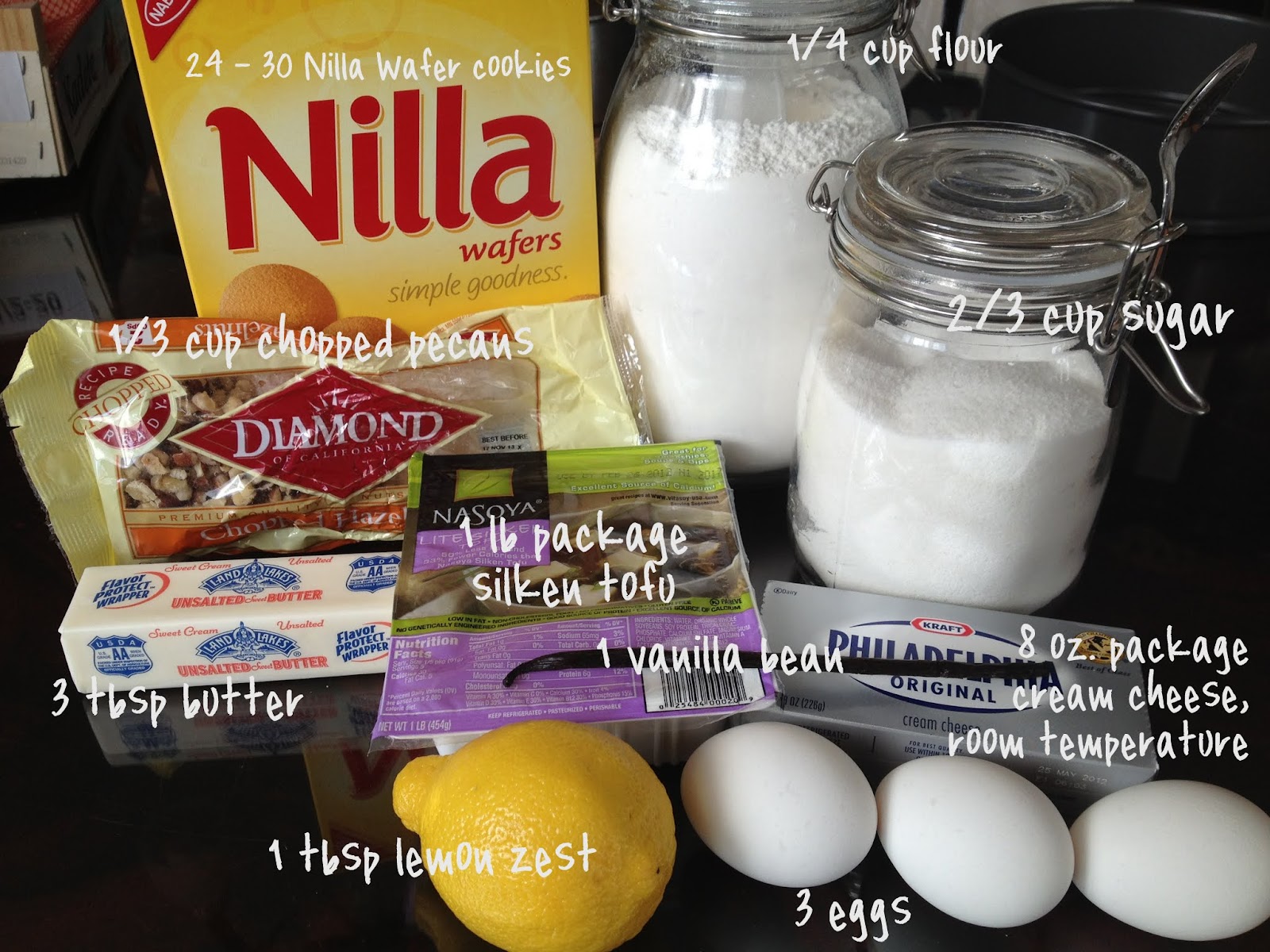 Vanilla Silken Tofu Cheesecake