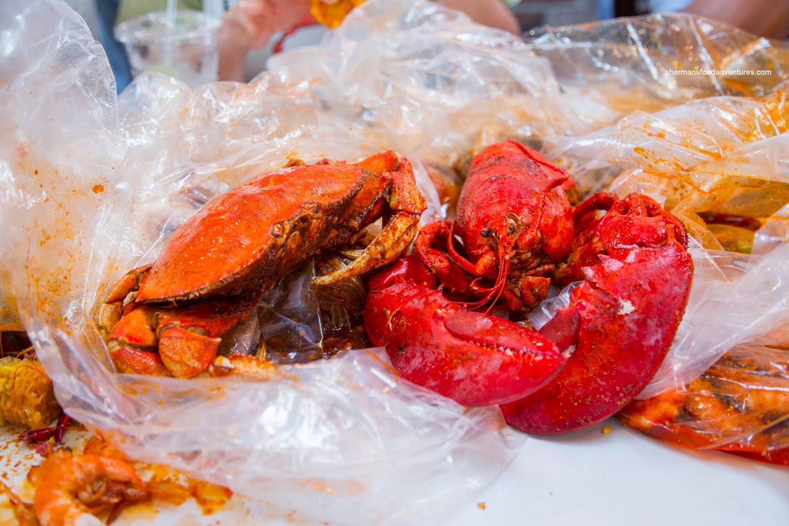 Sherman's Food Adventures Boiling Crab