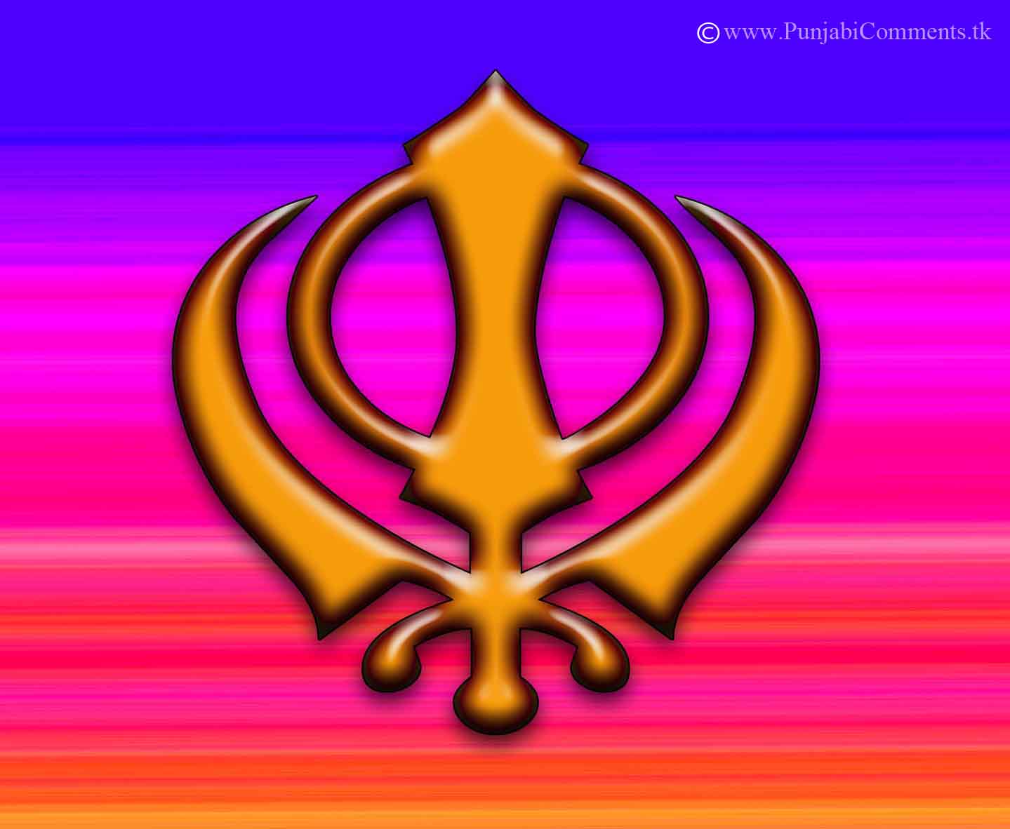 SIKH WALLPAPER, SIKH COMMENTS WALLPAPER, KHANDA WALLPAPER, SIKHISM ...