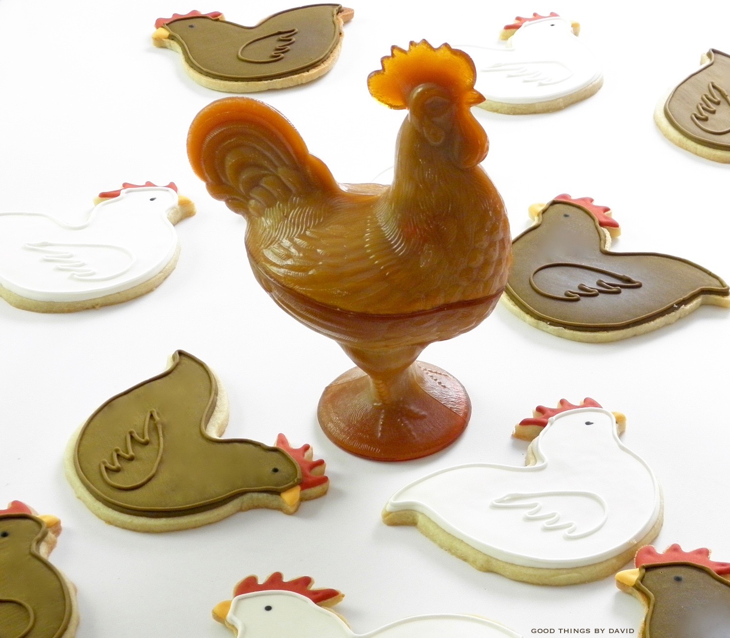 Barnyard Chicken Cookies