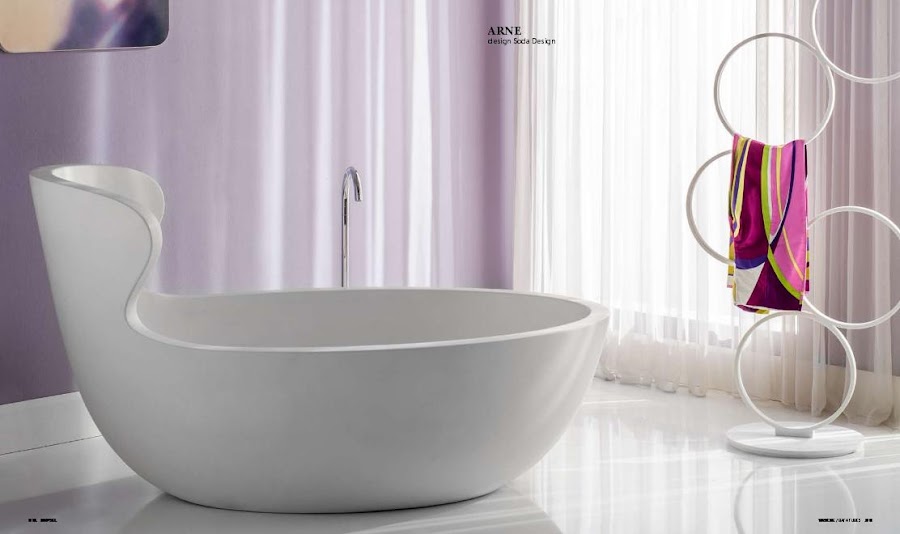 materiales de fábrica bañera de diseño