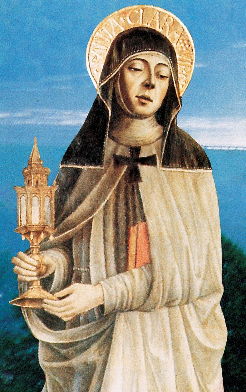 Pale Ideas - Tradição Católica!: 12 de agosto - Santa Clara de Assis