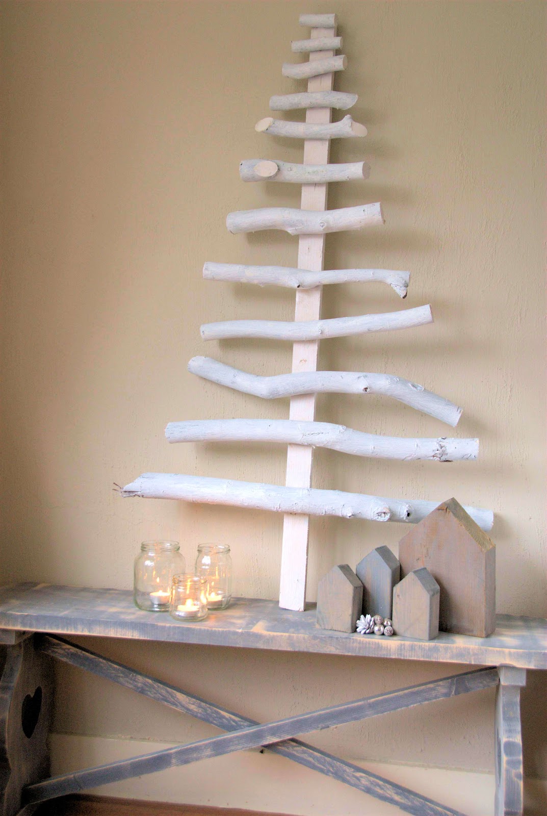 Jalien DIY Kerstboom van hout...