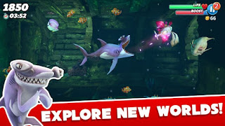 Hungry Shark World v1.2.4 Mod Apk (Unlimited Money)