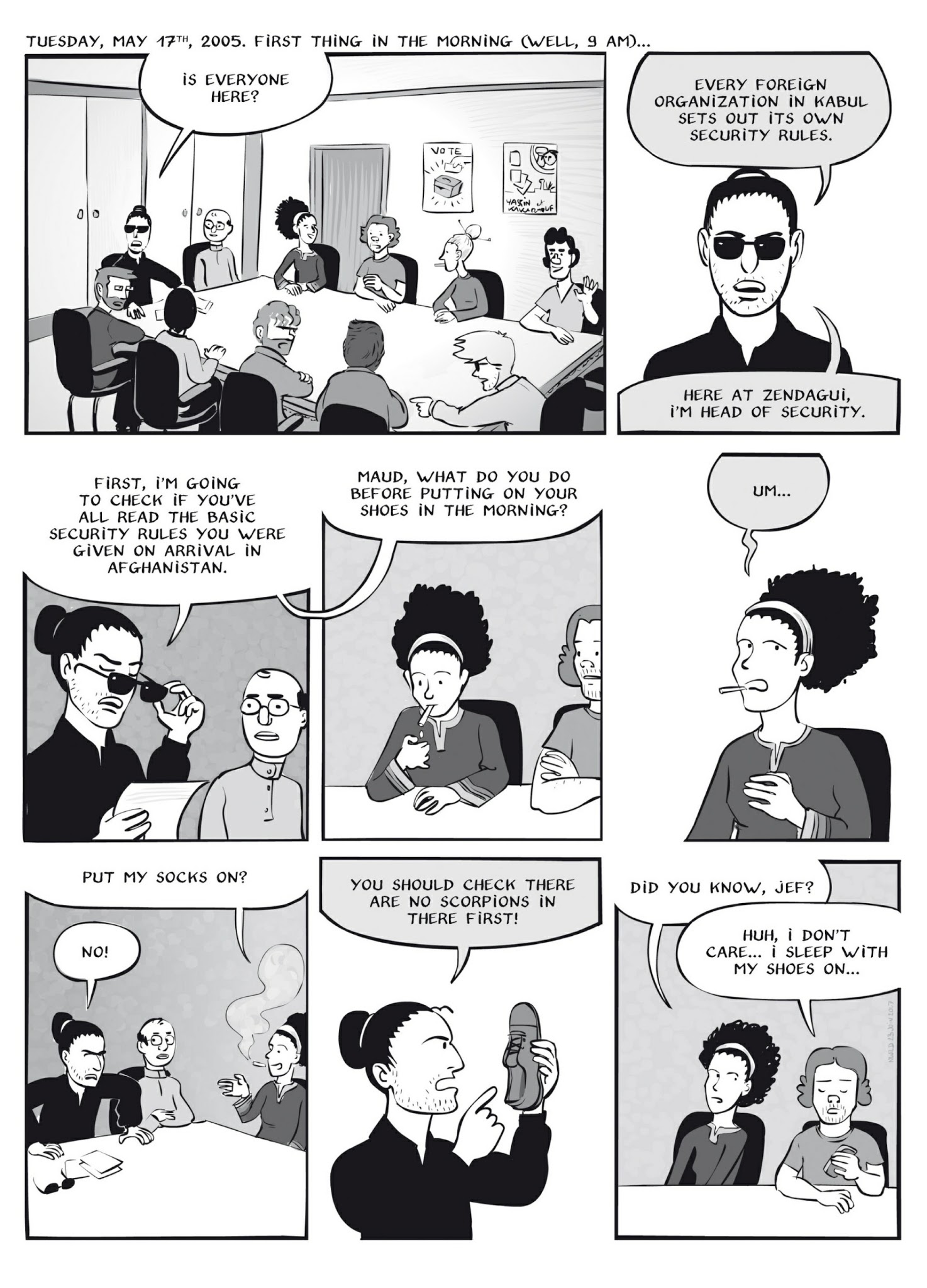 Read online Kabul Disco: How I Managed Not to be Abducted in Afghanistan comic -  Issue # TPB - 99