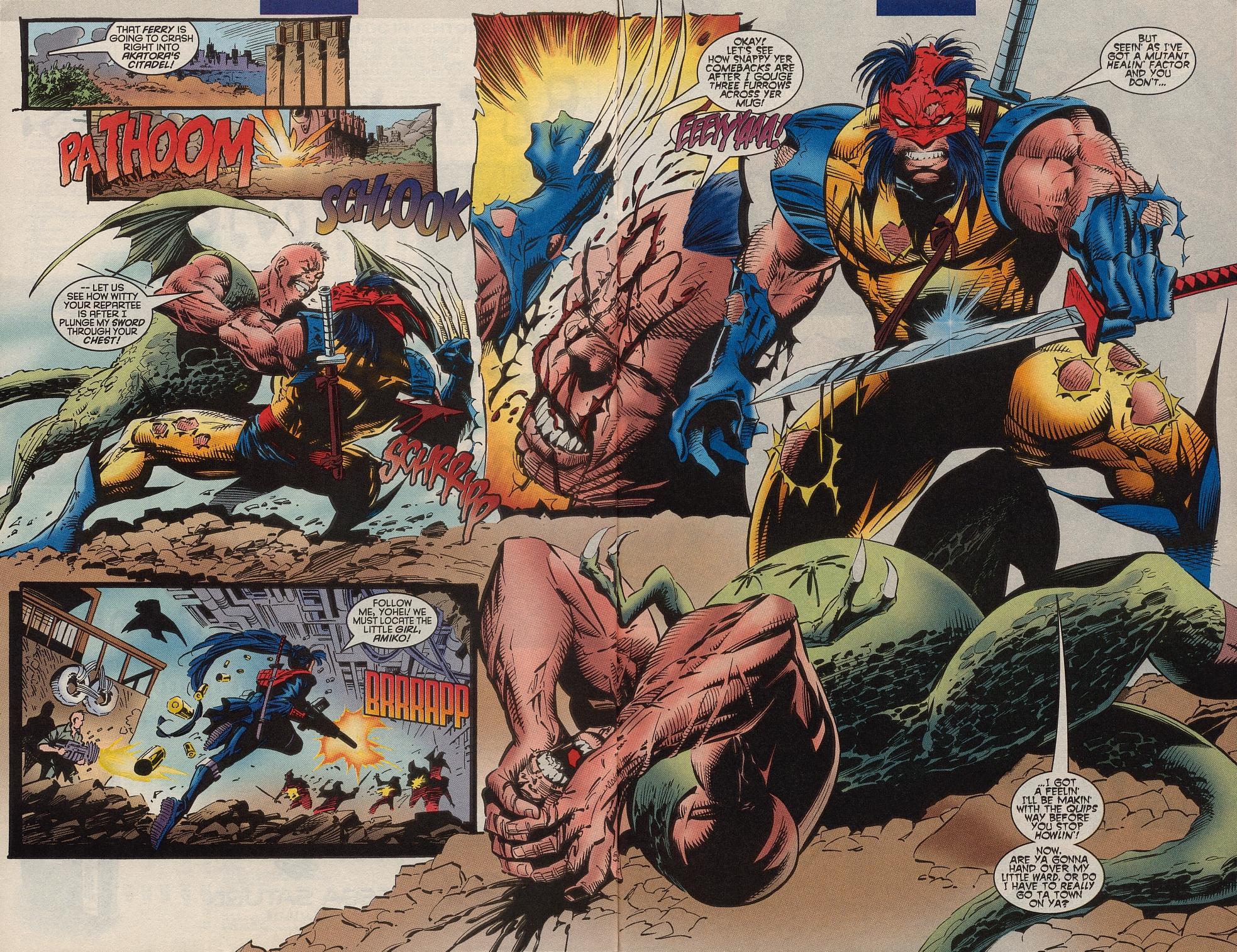 Wolverine (1988) Issue #109 #110 - English 16