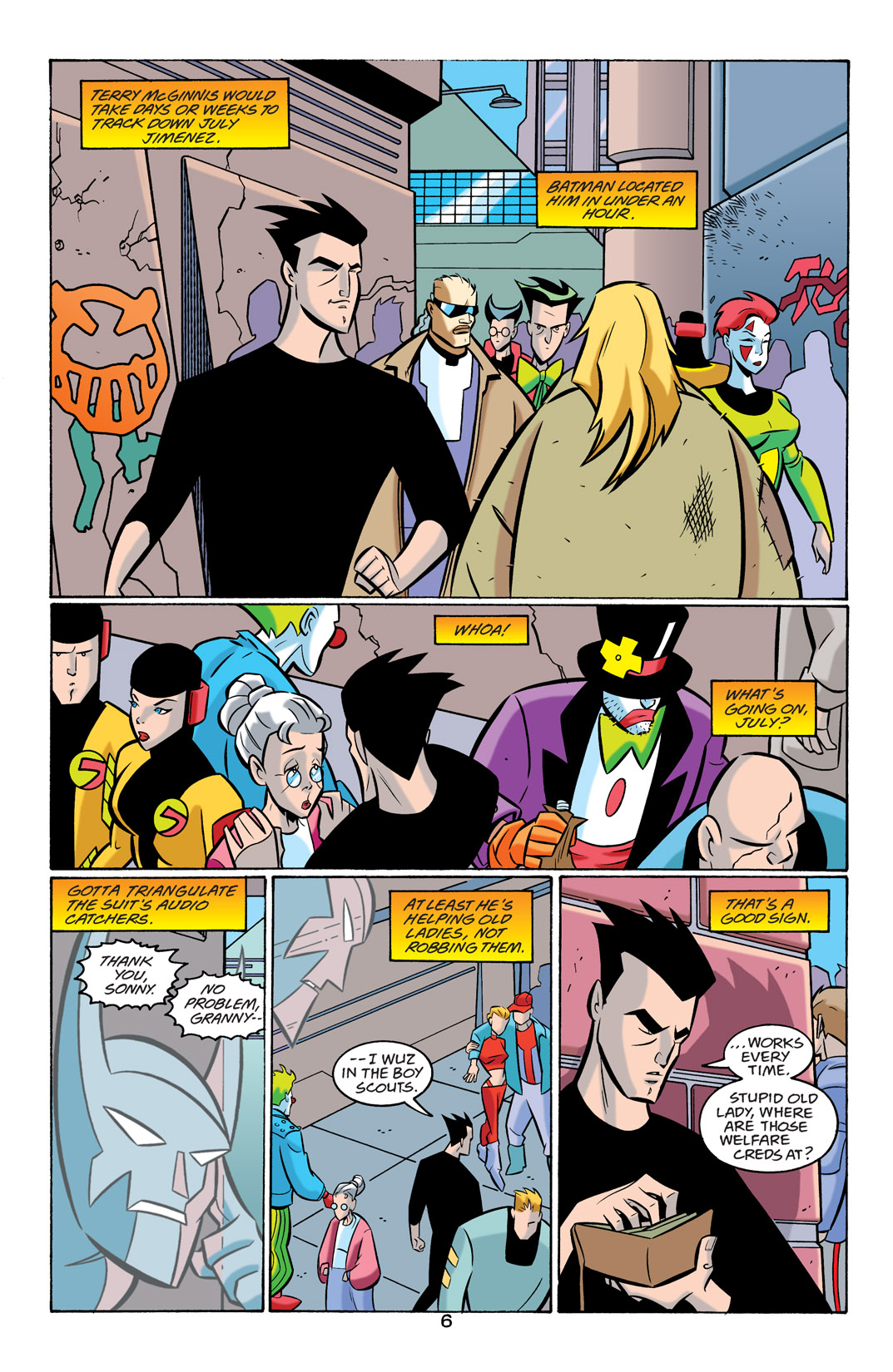 Read online Batman Beyond [II] comic -  Issue #20 - 7