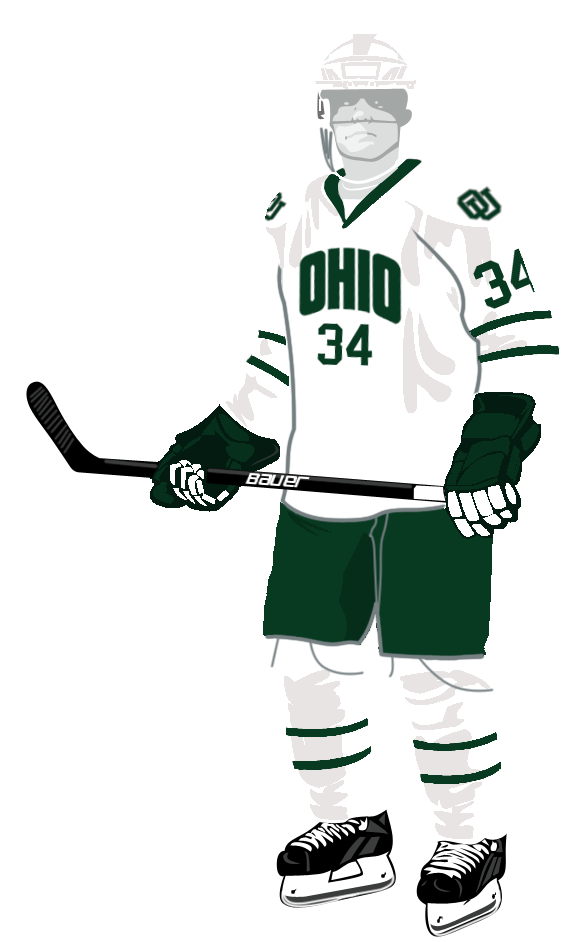 ohio university hockey jersey