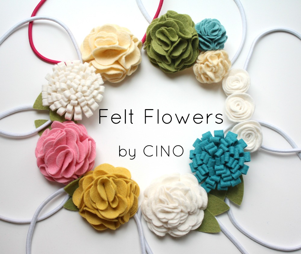 Felt Flowers DIY: A Step by Step guide to Felt Flowers 3 ways - The  Crafting Nook
