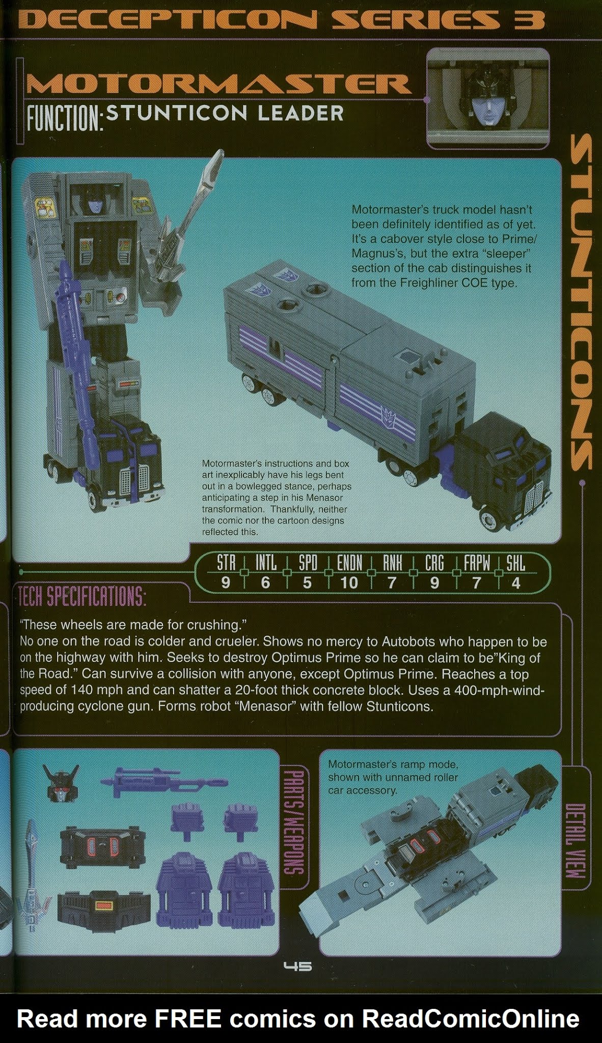 Read online Cybertronian: An Unofficial Transformers Recognition Guide comic -  Issue #2 - 45