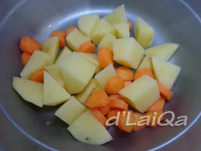 kentang dan wortel