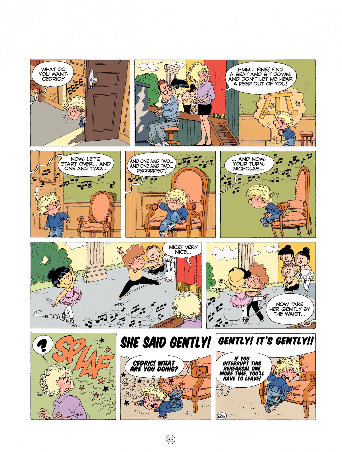 Read online Cedric comic -  Issue #3 - 37