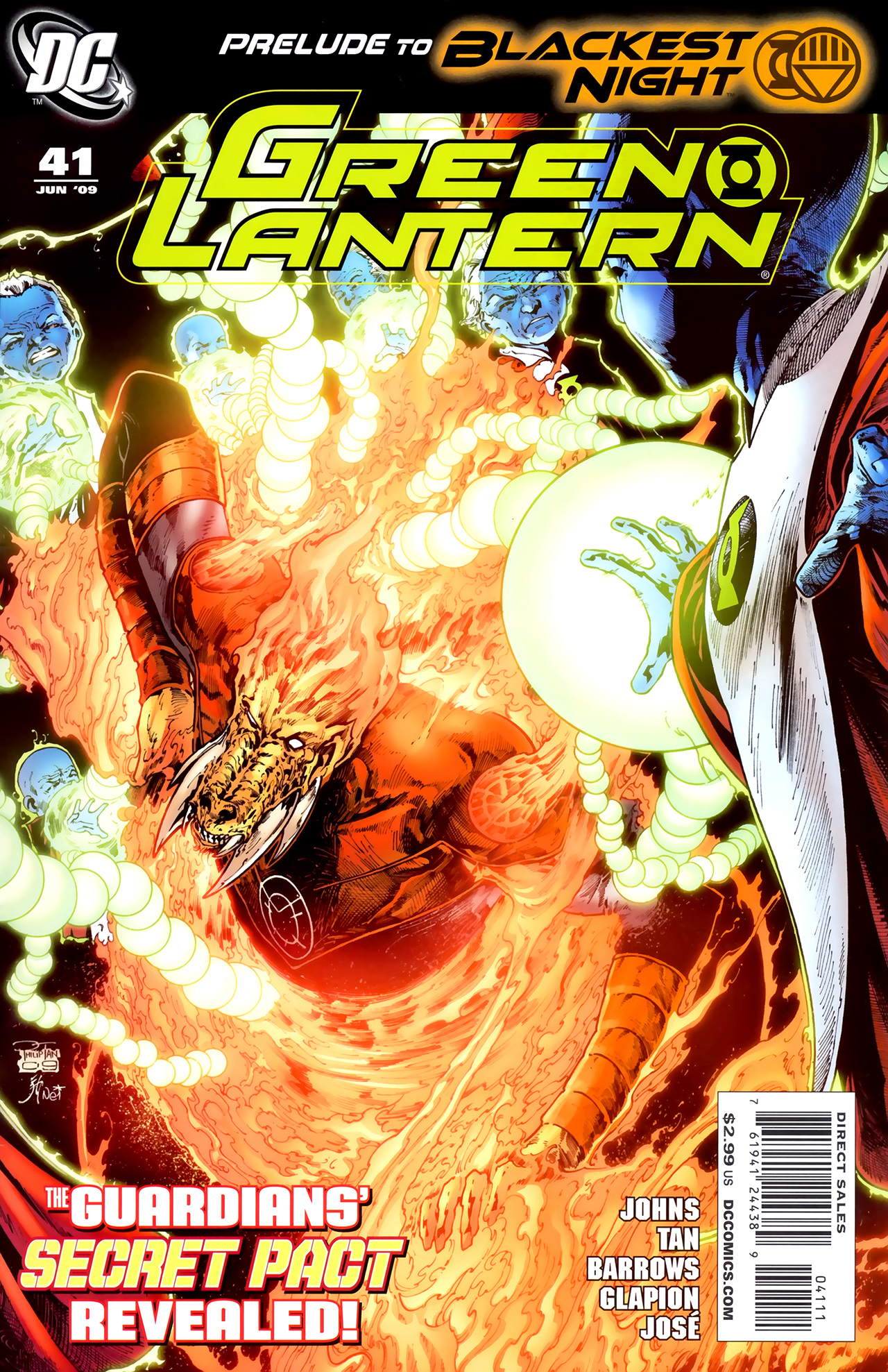 Read online Green Lantern (2005) comic -  Issue #41 - 1