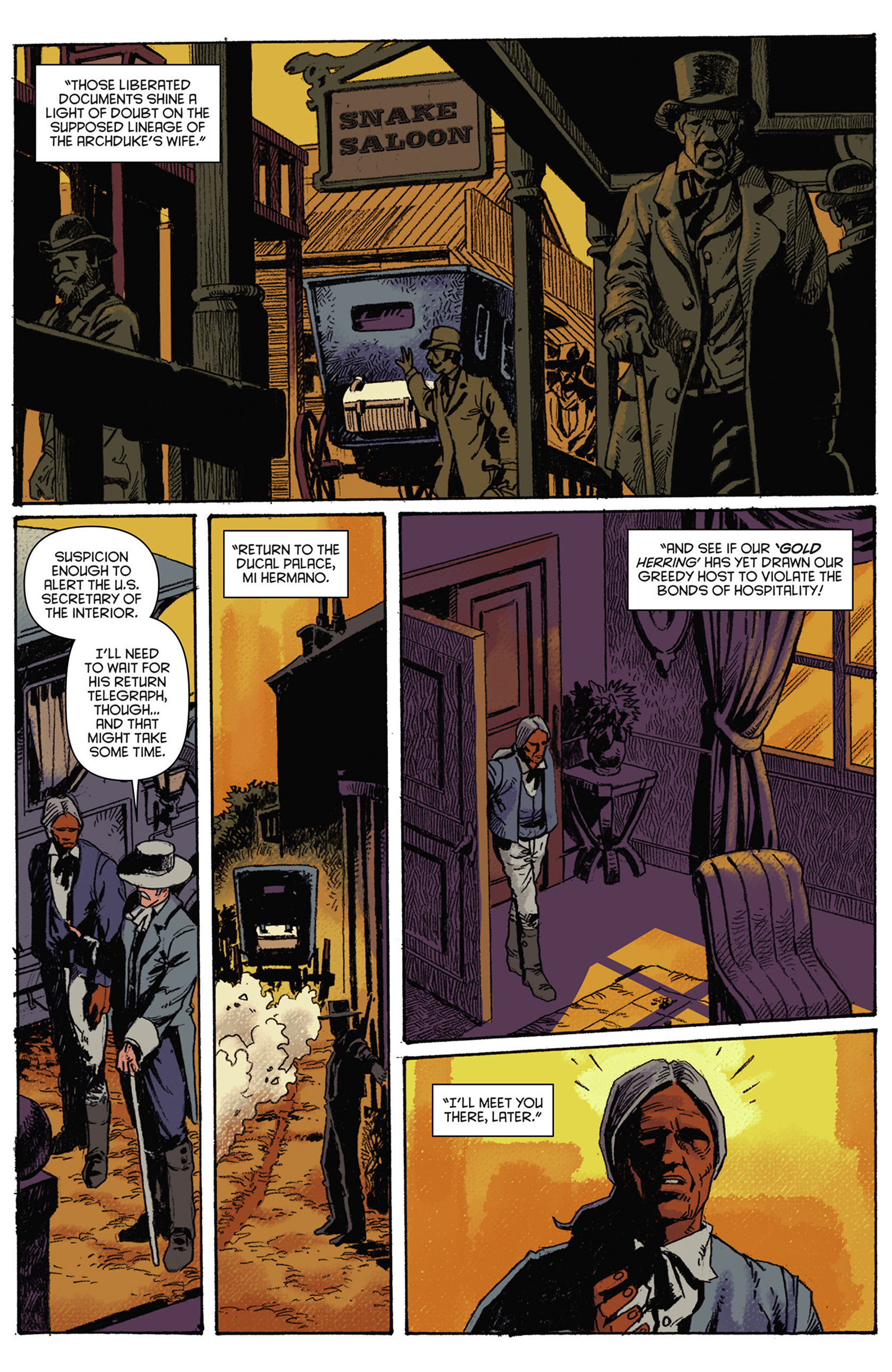 Read online Django/Zorro comic -  Issue #6 - 22