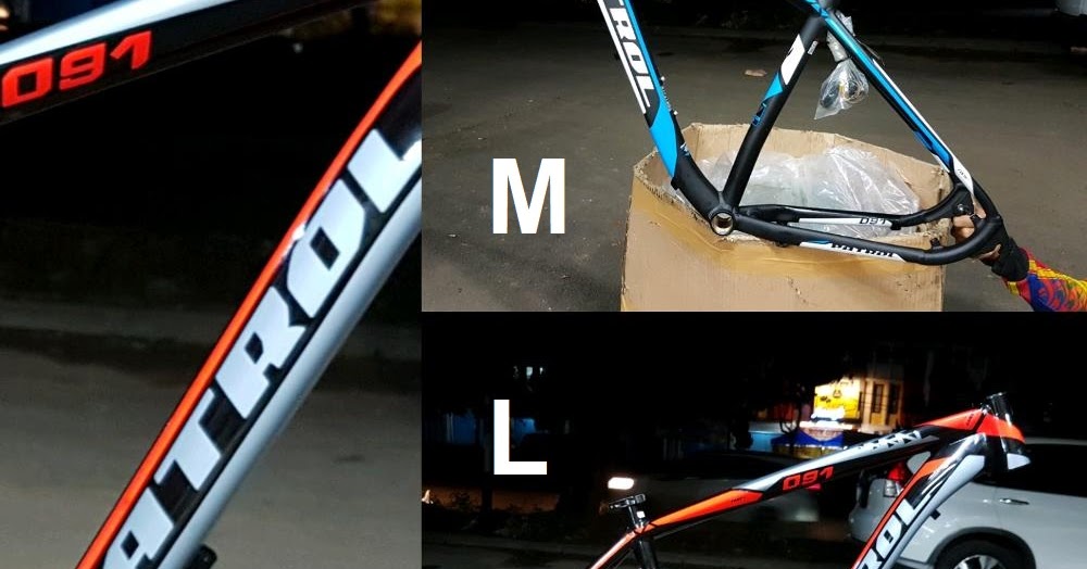 Toko Sepeda Online Majuroyal: Sepeda Mtb Frame Patrol